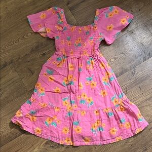Old Navy Pink Floral Kids Dress